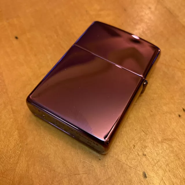 Genuine Zippo Purple Abyss windproof Lighter CASE ONLY No Insert/Box