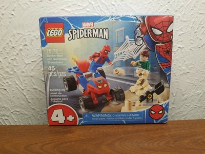 lego spider man sandman showdown