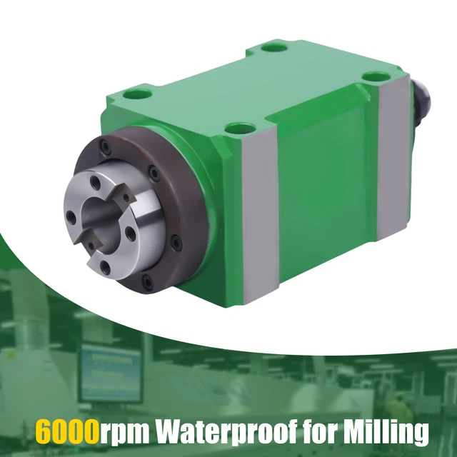 2HP TAPER SPINDLE Milling Drilling Unit BT30 Power Head CNC Mechanical