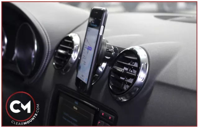 Clearmounts Swivel Magnetic & Cradle Phone Holder - Audi TT MK2 2007-2014 (8J) 2