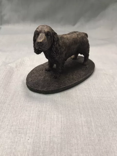 Sussex Spaniel Best Of Breed by Naturecraft Hand Painted Working Dog