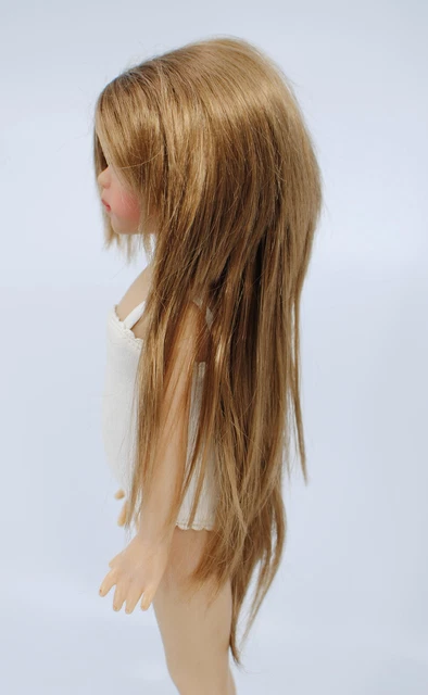 Boneka Wig Monique Jade Ginger Brown Size 7-8 Inch/17,8 -20, 3cm