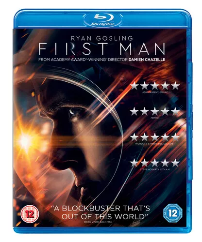 First Man Blu-ray (2019) Ryan Gosling, Chazelle (DIR) cert 12 Quality guaranteed