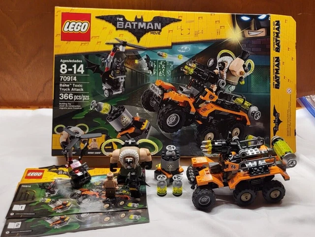 LEGO THE LEGO Batman Movie Bane Toxic Truck Attack 70914 open