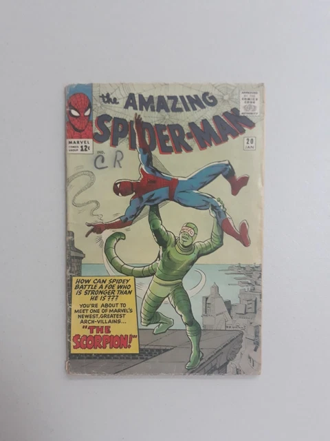 Amazing Spider-Man 20 Marvel Comics 1st Scorpion Silver Age 1964