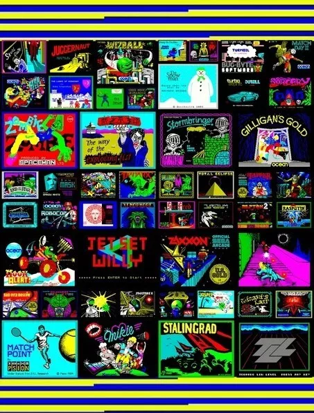 11,000+ Sinclair ZX Spectrum 48/128k Games On Micro SDCARD Z80 Format w/ Adaptor