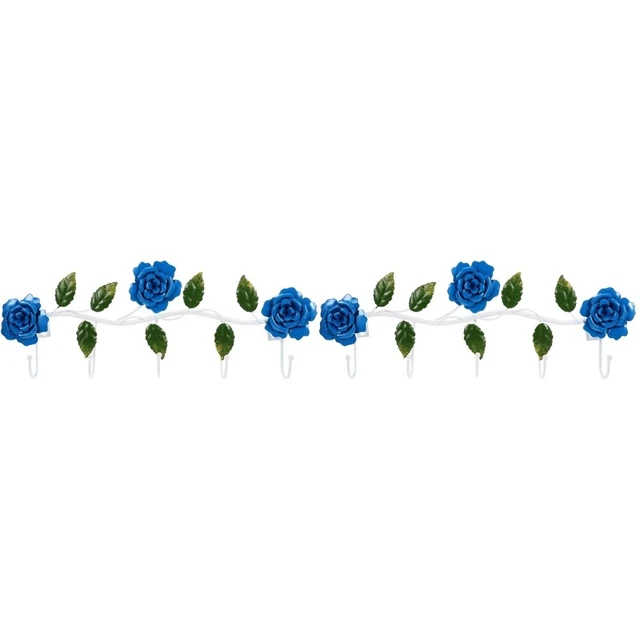 2x Ganchos para sombrero colgante de metal decorativo Estante para gancho de pared Estante