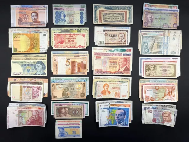 World introductory Banknote Set LOT : 1205-901