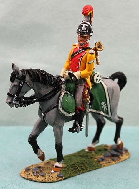 Figurine Del Prado - Général Montbrun à Somosierra 1809, Modifiée Et Peinte, En Bon état D’occasion