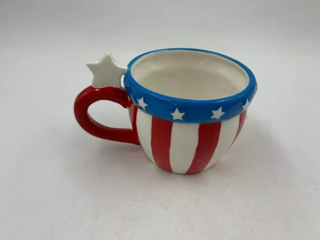 Boston Warehouse Ceramic 18oz Patriotic Coffee Mug AA01B29020