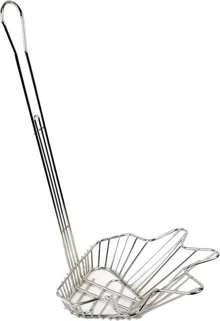 Thunder Group SLTB018T, 18-Inch Nickel Plated Taco Salad Bowl, Triangle