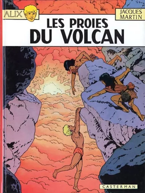 ALIX La proie du volcan 14 en EO 1978 de Jacques MARTIN aux éd Casterman en TTBE