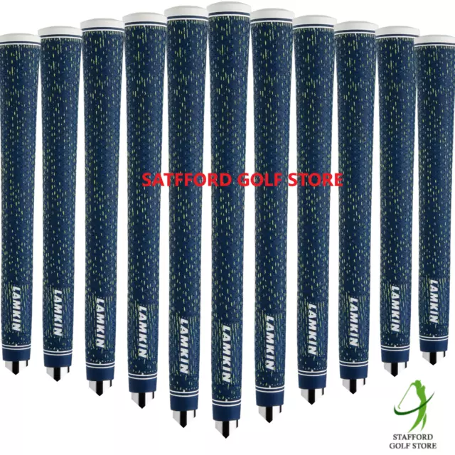 LAMKIN UTX Solid Cord Golf Club Grip CORE 58R STANDARD/MIDSIZE BLUE LOT OF Pack