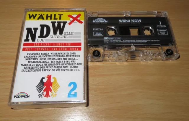 MC Kassette / Wählt NDW Neue Deutsche Welle 2 - PolyPhone Musik-Cassette ( 154)