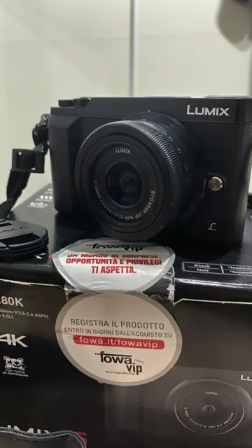 Panasonic Lumix DMC-GX80 16.0MP Fotocamera Digitale Mirrorless (Kit con 12-32mm