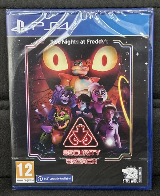 FIVE NIGHTS AT Freddy’s -Security Breach- Ps4 Brand New With Free ...