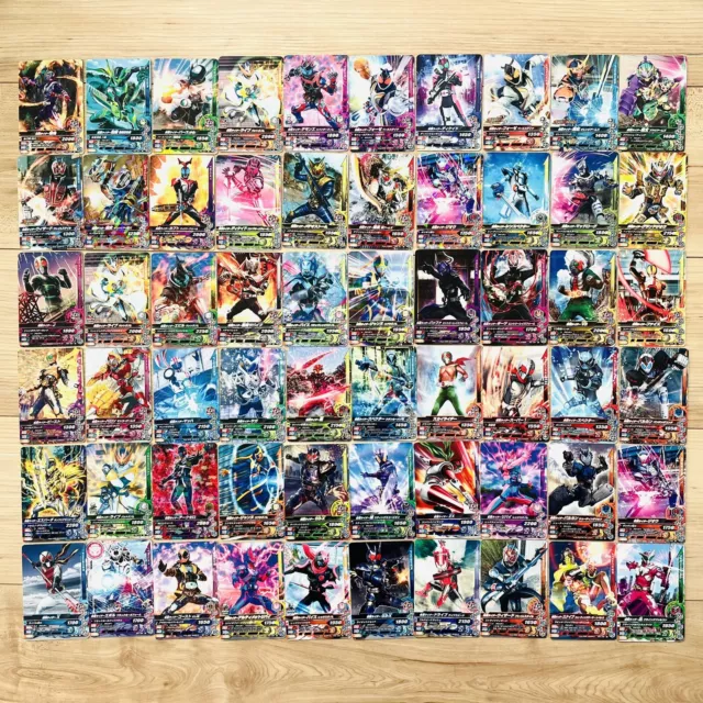 Kamen Rider Ganbarizing Card Lot 60 Cards #02 HIBIKI DECADE more Bandai Japanese