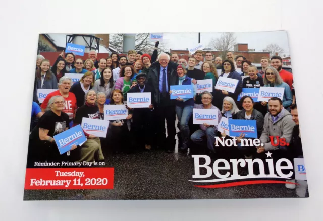 Bernie Sanders For President 2020 Official Campaign Literature Brochure
