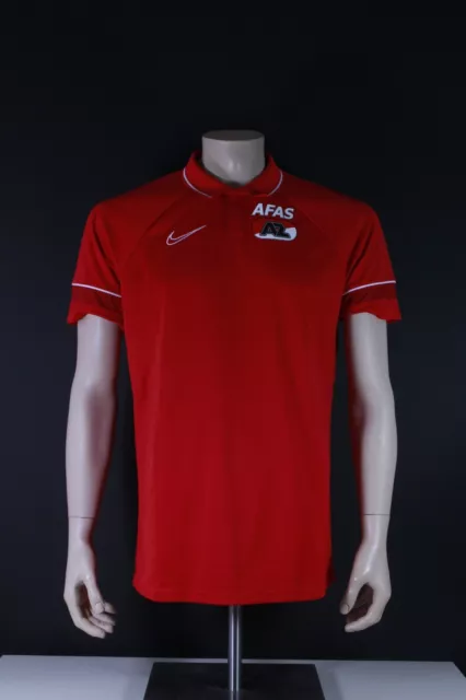 Az Alkmaar Nike Herren Fußball Poloshirt Soccer Freizeit Jersey Gr. S 899984-611
