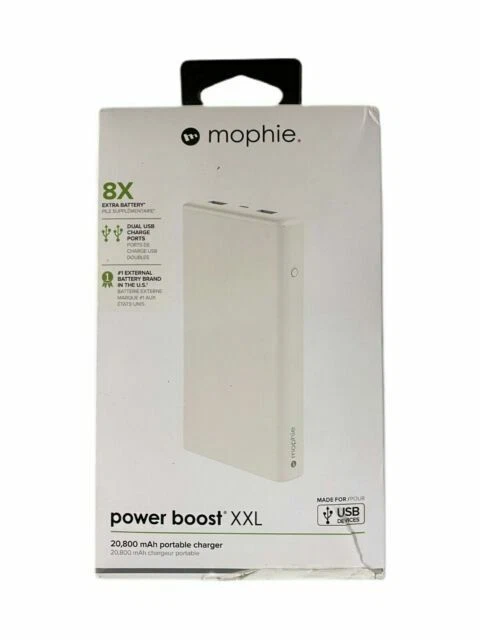 mophie Power Boost XXL Universal External Battery - 8 Charges (20,800mAh) -