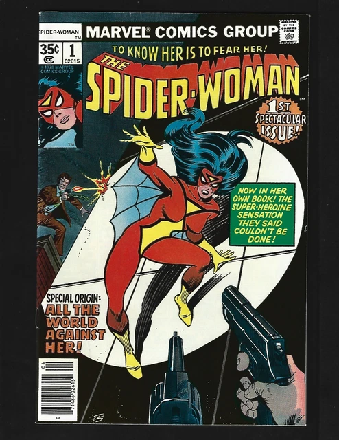 Spider-Woman #1 (1978) VF- Origin & 1st in Own Title New Costume Jessica Drew