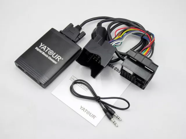 Yatour CD Changer USB SD AUX Music Interface For BMW 40-pin Flat Connector Radio