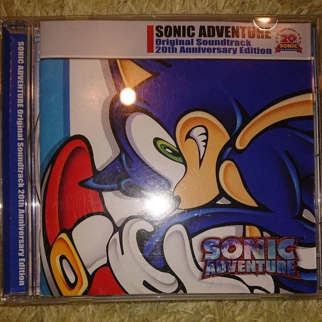 SONIC ADVENTURE ORIGINAL Soundtrack 20th Anniversary Edition SEGA 2011