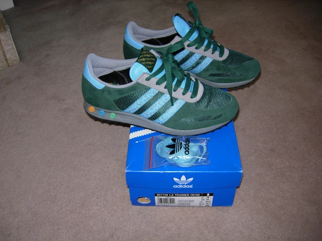 ADIDAS OKI-NI LA Trainers Uk 10 New Boxed Very
