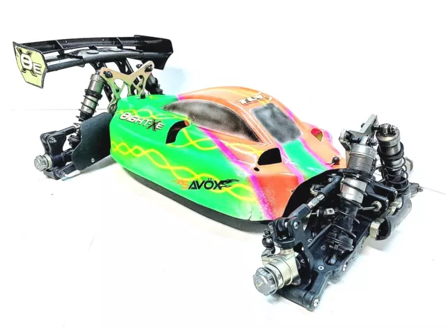 Team Losi Racing 1/8 8IGHT-XE 4WD Electric Buggy Slider Chassis
