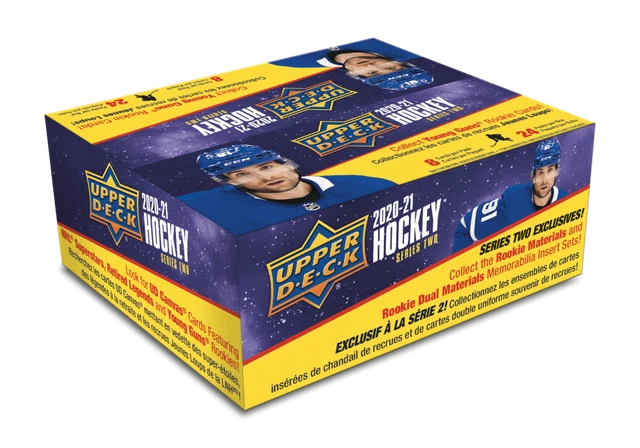 2020-21 Upper Deck Series 2 Hockey 24 Pack Retail Box