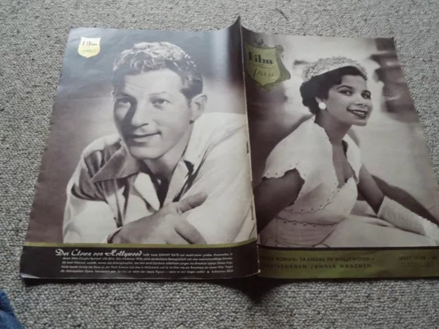 Film und Frau Heft 11, IV Jahrgang 1952 komplett,  Danny Kaye  on Backcover!