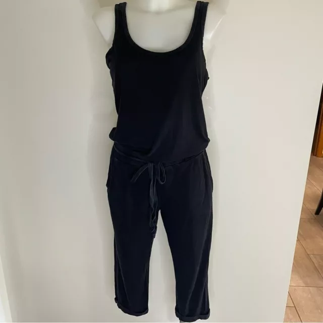 MICHAEL Stars Theo Tank Jumpsuit Women’s Size Small Black