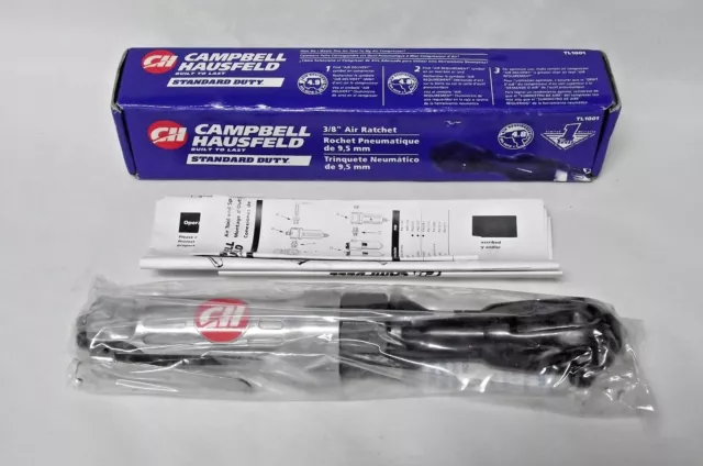 Campbell Hausfeld TL1001 Air Ratchet 3/8" Standard Duty