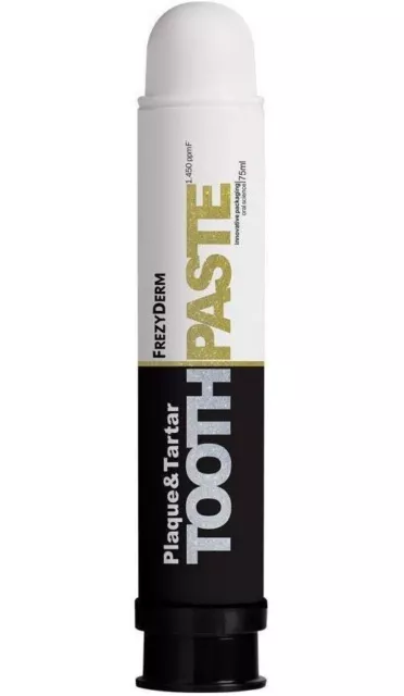 Frezyderm Plaque And Tartar Toothpaste Instantly Removes Oral Biofilm 75ml