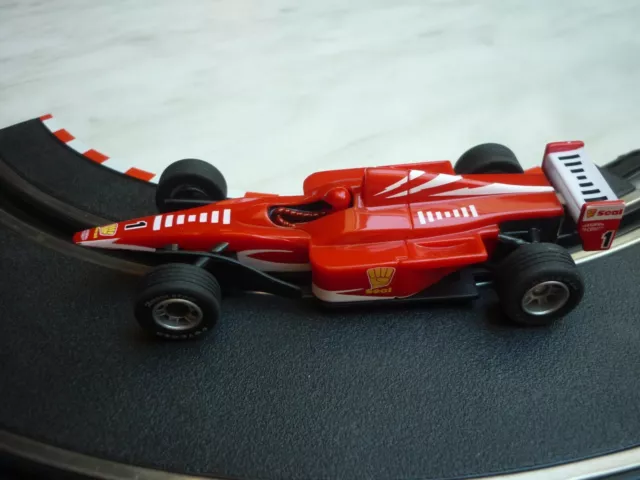 Carrera Go 61402 Formel 1 Typ F (Ferrari) Seal Nr. 1, gebraucht, fährt gut. 3