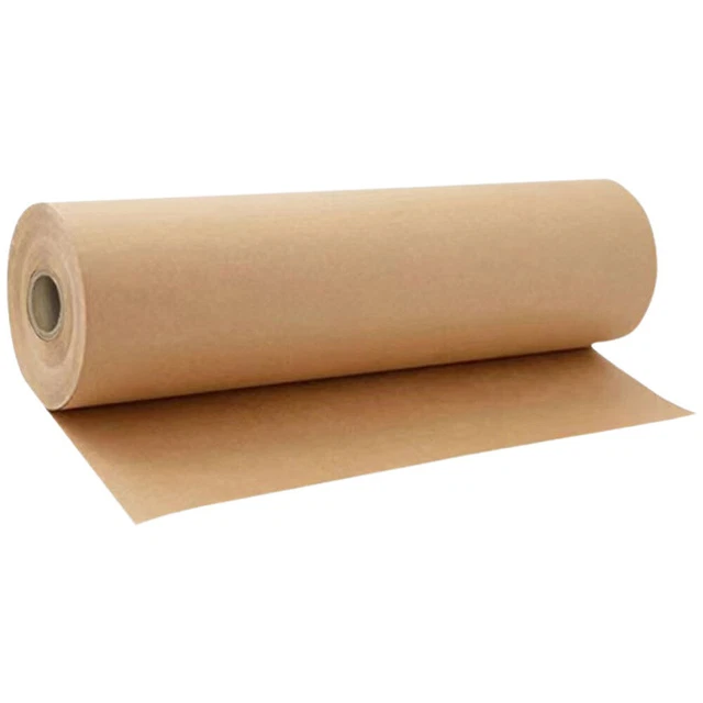 1 Roll Gift Craft Packing Paper Roll Brown Craft Paper Rolls for Wrapping DIY