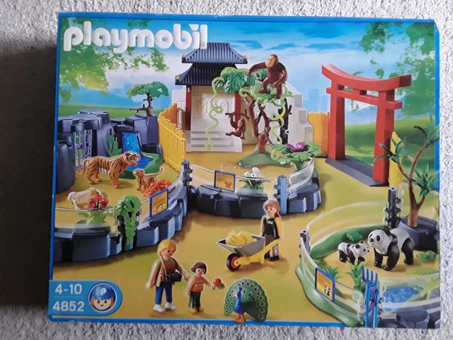 PLAYMOBIL City Life 4852 Jardin zoologique asiatique - Jeux & Jouets