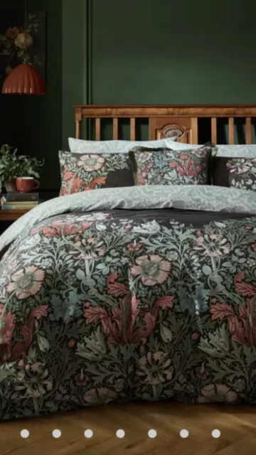 William Morris Double Duvet Cover Set Rrp £100