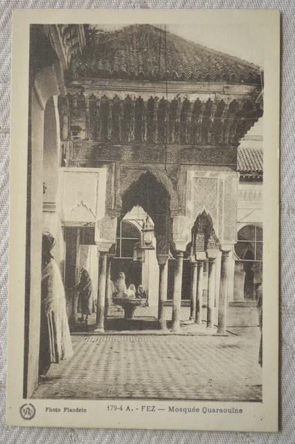CPA " FEZ - Mosquée Quaraouïne