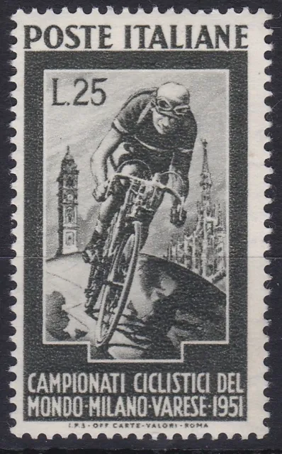 ITL114) Italy 1951, World Bicycle Championship Races - Milan, MLH