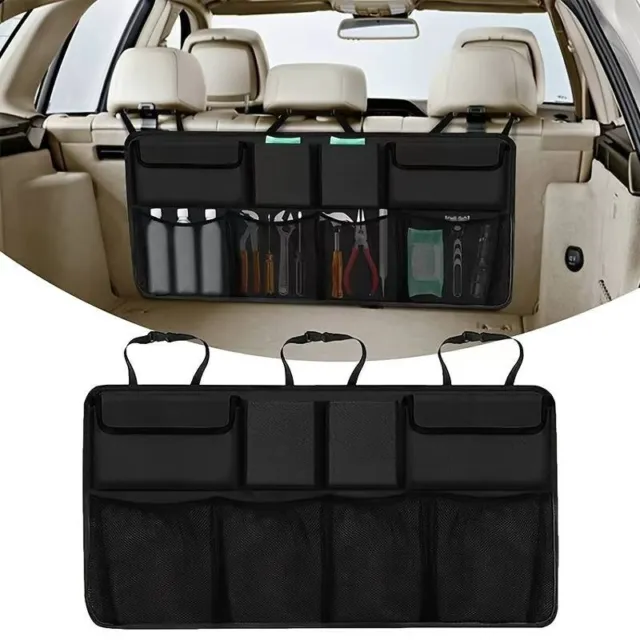 Car Hanging Organizer Tidy  Back Seat Boot Storage Bag Pocket Pouch Detachable