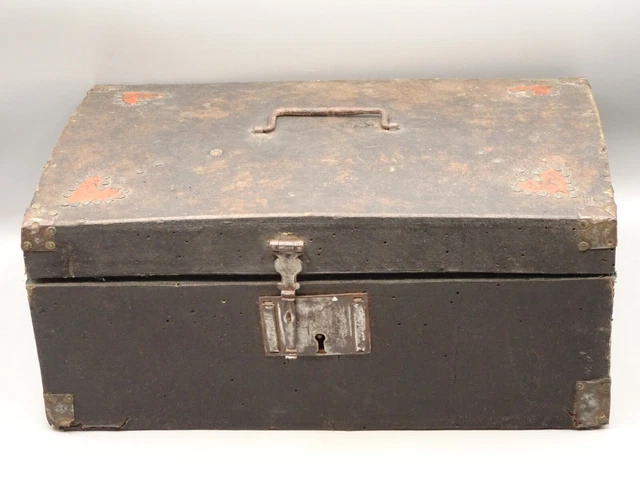 ANCIEN PETIT COFFRET en bois, Boîte à Bijoux. EUR 6,00 - PicClick FR