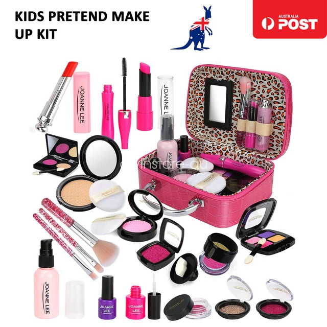 Kids Pretend Make Up Kit Play Beauty Makeup Set Glamour Girl Cosmetic Toy Gift