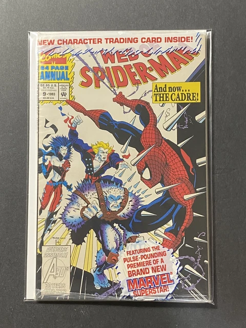 Marvel Comic Book Web Spider-Man Annual #9 Sealed Polybag
