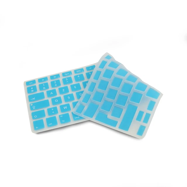 Protège-clavier Silicone étanche 2 Pièces - Compatible Clavier Dell KBP, Fin, Antidérapant - Protection Contre éclaboussures, Poussière, Saleté - 9