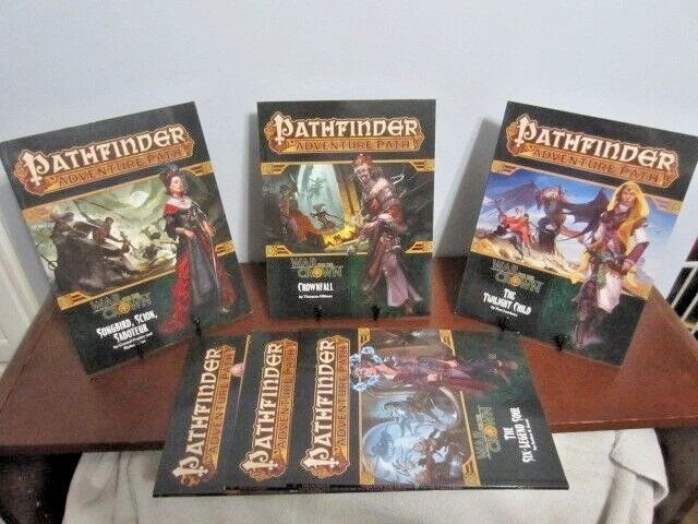WAR FOR THE Crown Complete Pathfinder Adventure Path Paizo Dungeons 