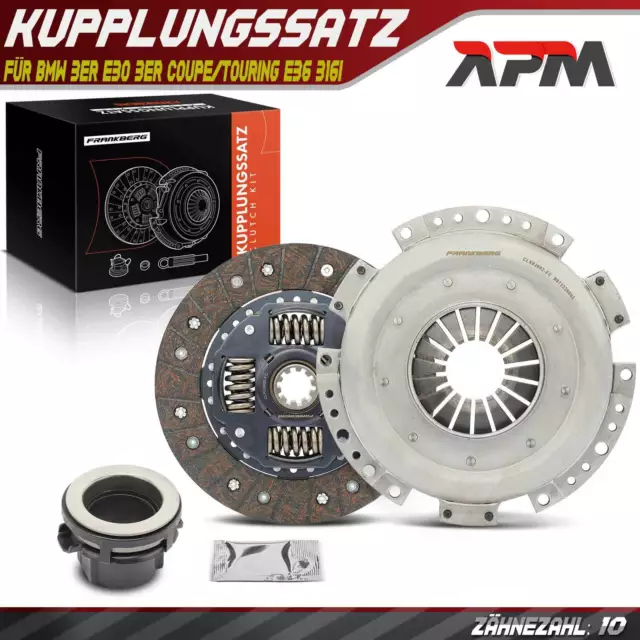 Kupplungssatz Ø=215mm für BMW 3er E30 3er Coupe/Touring E36 316i 318i 5er E34