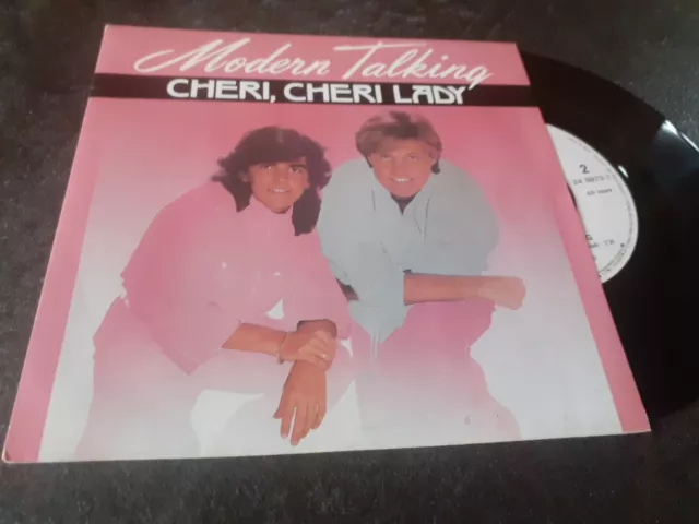 VINYLE 45 TOURS Modern Talking – Cheri, Cheri Lady / 1985