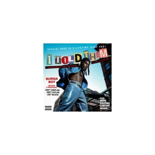 Burna Boy: I Told Them... =LP vinyl *BRAND NEW*=