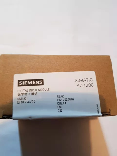 Siemens Simatic S7-1200 SM1221 DI16 6ES7 221-1BH32-0XB0 Neu OVP
